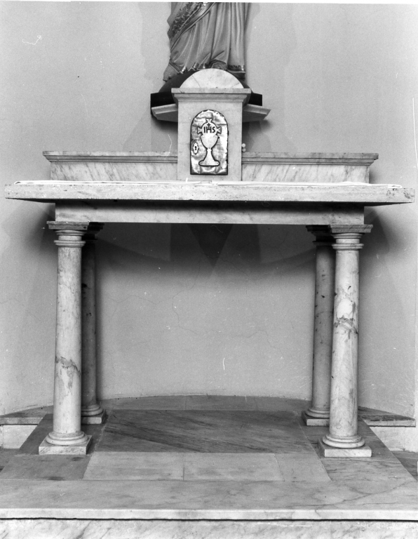 altare - ambito laziale (metà sec. XIX)