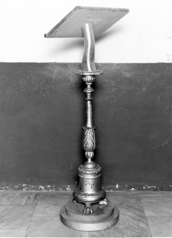 candeliere - ambito laziale (inizio sec. XIX)
