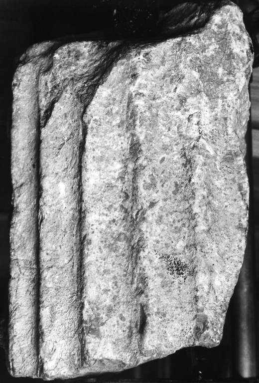 colonna, frammento - ambito romano (fine/inizio secc. II/ III)