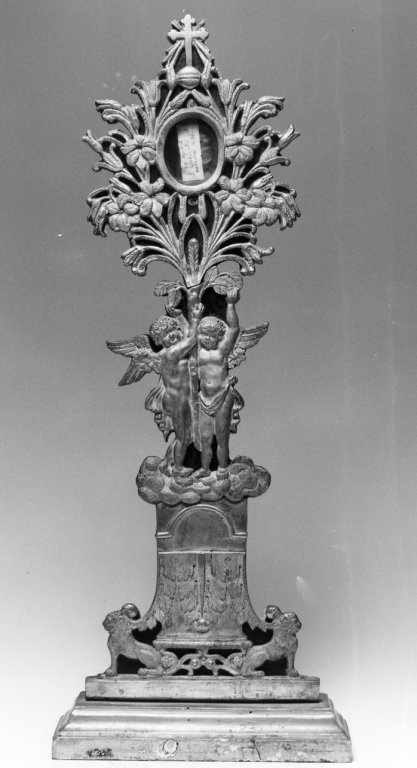 reliquiario - ambito romano (sec. XIX)