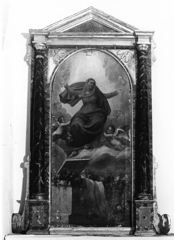 assunzione della Madonna (dipinto) - ambito laziale (sec. XIX)