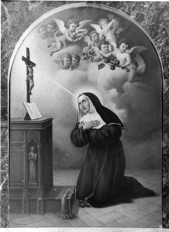 Santa Rita da Cascia (dipinto) - ambito laziale (sec. XX)