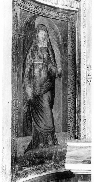 Santa (dipinto) di Coardi Silvestro (sec. XVII)