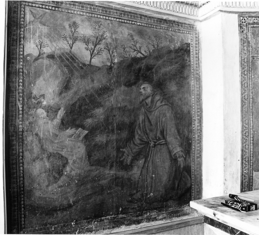 San Francesco d'Assisi (dipinto) di Coardi Silvestro (sec. XVII)