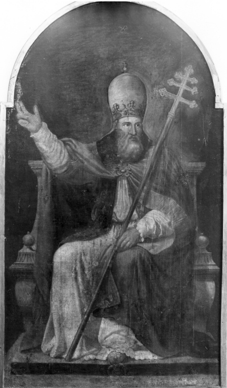 San Sisto vescovo (dipinto) di Petronsio G (sec. XVII)
