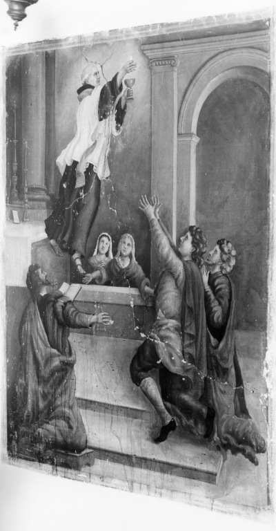 miracolo del beato Tommaso da Cori (dipinto) - ambito laziale (sec. XVIII)