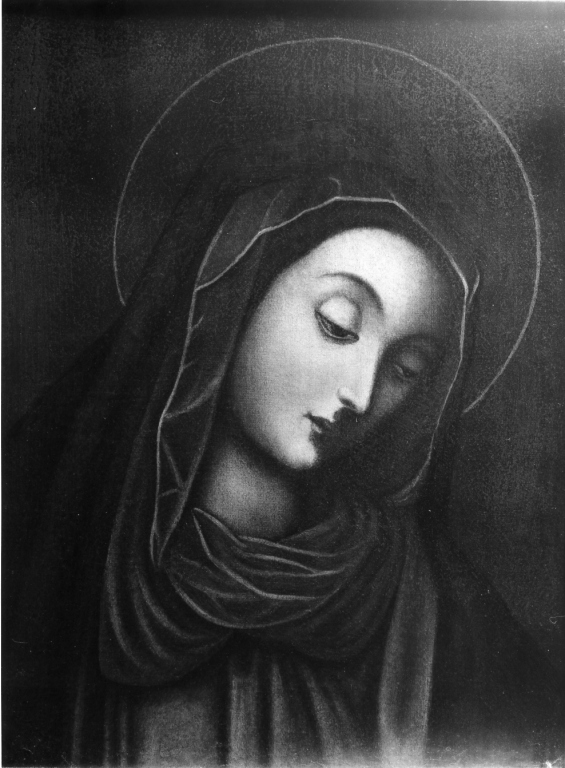 Madonna (dipinto) - ambito laziale (sec. XIX)