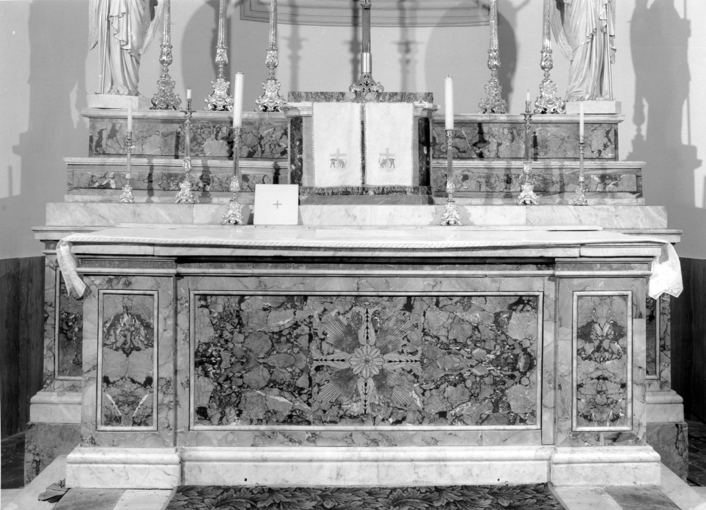 altare maggiore - ambito laziale (sec. XVIII)