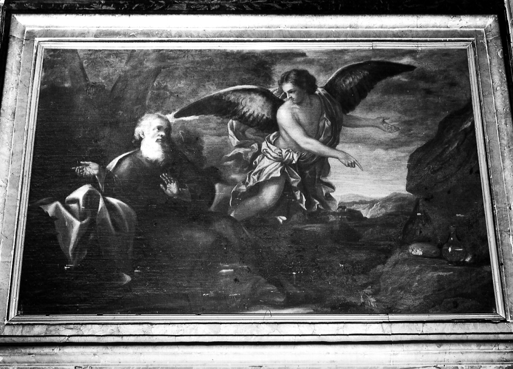 Sant'Elia eremita (dipinto) di Calandrucci Giacinto (sec. XVII)