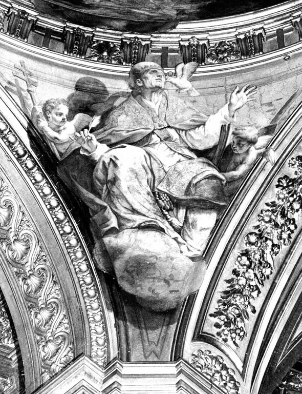 San Gregorio (dipinto) di Parrocel Stefano detto Romano (sec. XVIII)