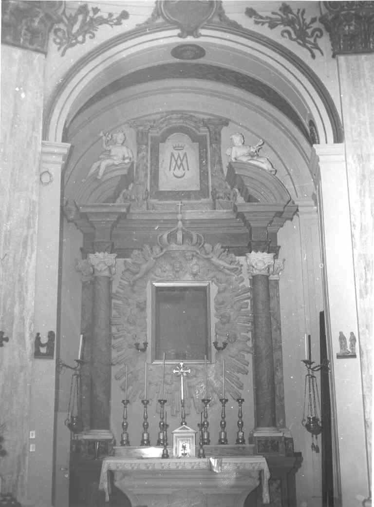 altare - ambito romano (seconda metà sec. XVIII)