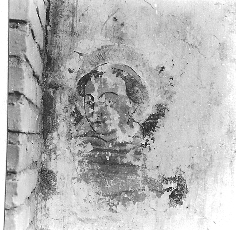 dipinto, frammento - ambito laziale (sec. XV)