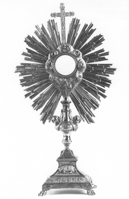 ostensorio - ambito laziale (sec. XIX)