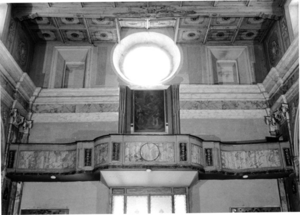 parapetto di cantoria - manifattura laziale (sec. XVIII)