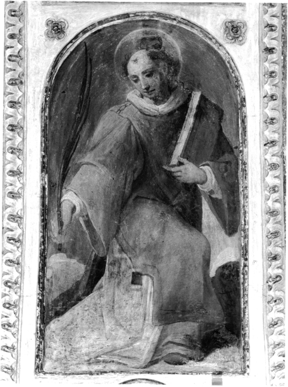 Santo Stefano (dipinto, complesso decorativo) di Caparozzi Filippo (attribuito) (inizio sec. XVII)