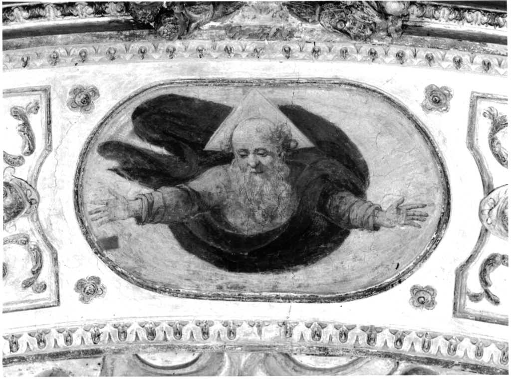 Dio Padre (dipinto, complesso decorativo) di Caparozzi Filippo (attribuito) (inizio sec. XVII)