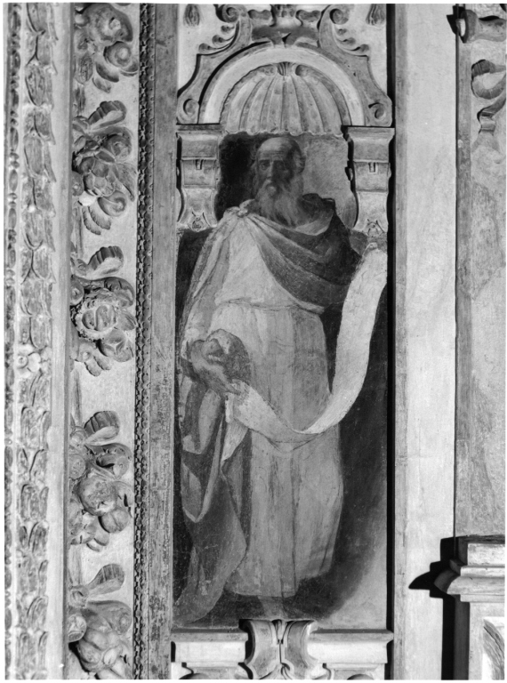profeta (dipinto, complesso decorativo) - ambito Italia centrale (sec. XVII)