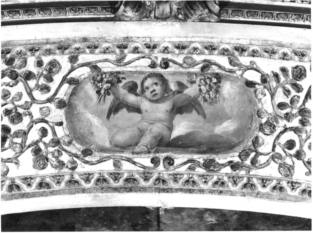 angioletto (dipinto, complesso decorativo) - ambito romano (inizio sec. XVI)