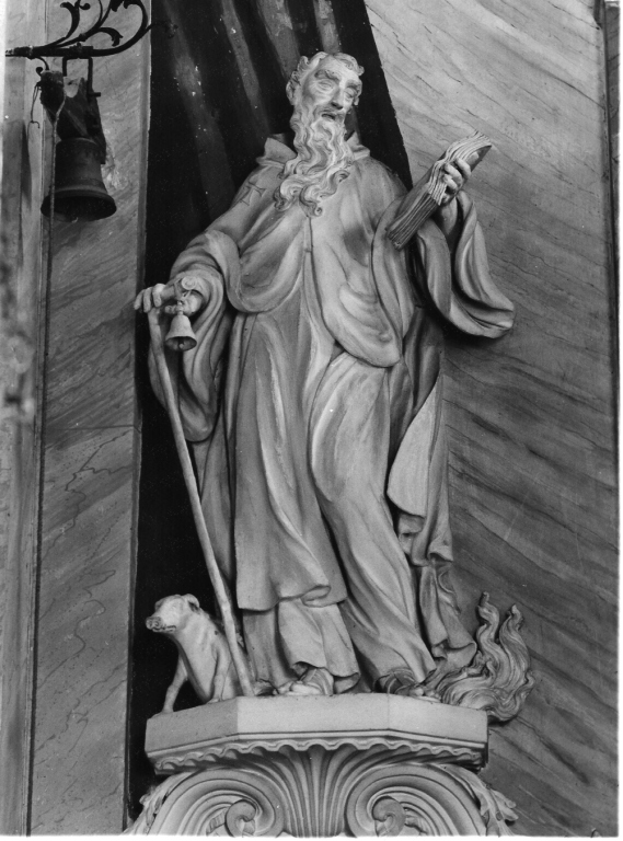 Sant'Antonio Abate (statua) - ambito romano (sec. XVIII)
