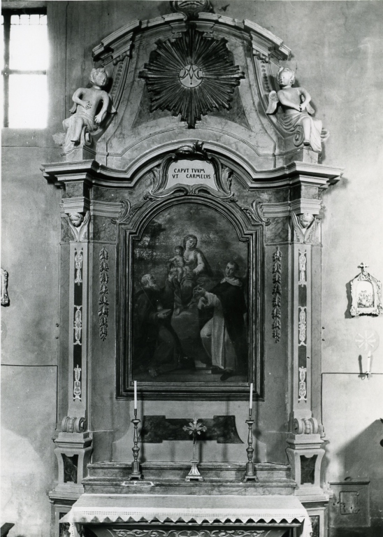 altare - ambito laziale (metà sec. XVIII)