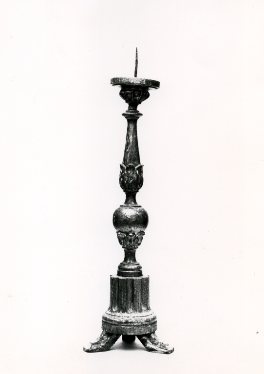 candeliere, coppia - ambito napoletano (sec. XIX)