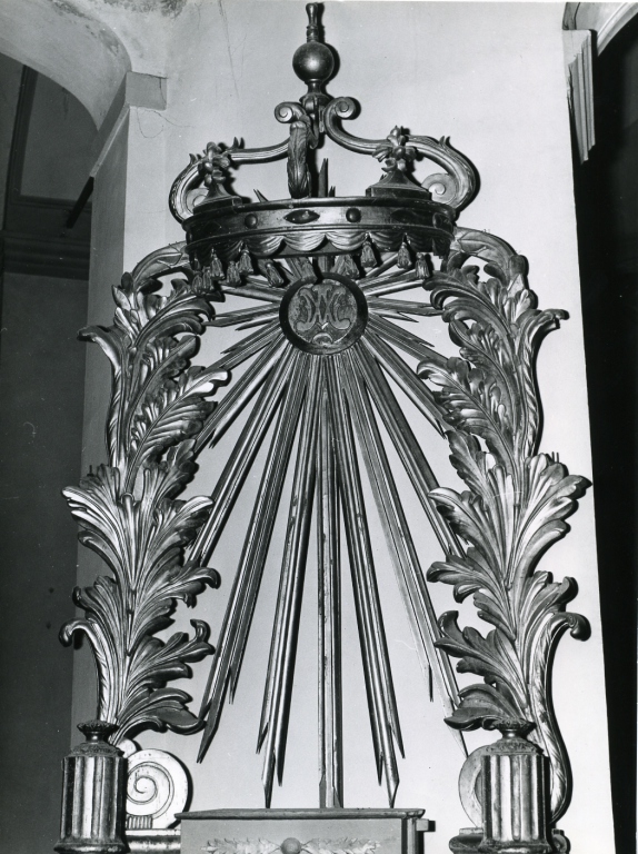 macchina processionale - ambito laziale (sec. XVIII)