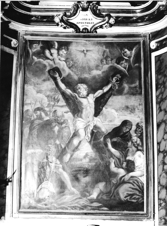 crocifissione di Sant'Andrea (dipinto) di Berrettini Pietro detto Pietro da Cortona (maniera) (seconda metà sec. XVII)