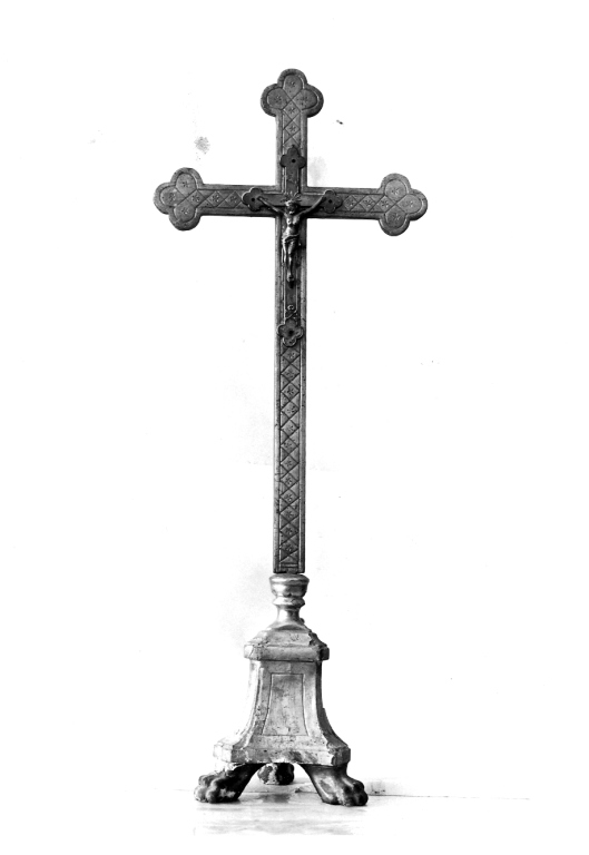 croce d'altare - ambito laziale (sec. XVIII)