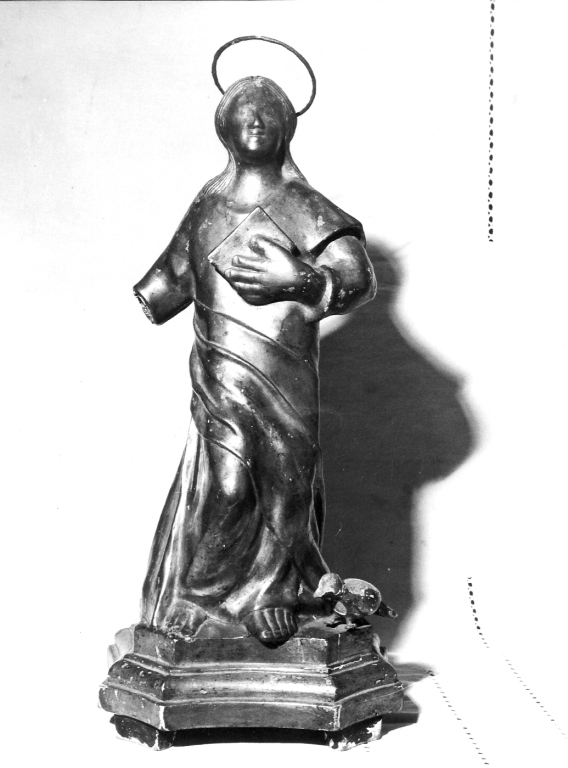 San Giovanni Evangelista (statuetta) - ambito laziale (fine sec. XVIII)