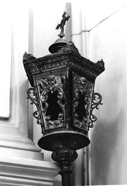 lanterna processionale, coppia - ambito laziale (sec. XVIII)