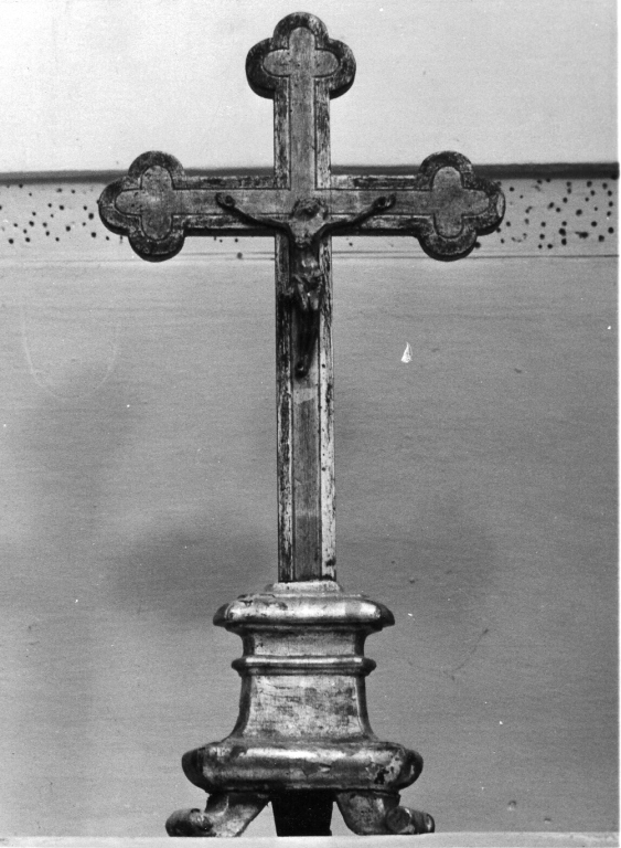 candeliere d'altare, coppia - ambito laziale (sec. XIX)