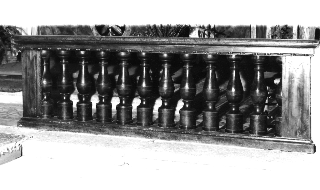 balaustrata - ambito laziale (prima metà sec. XVIII)