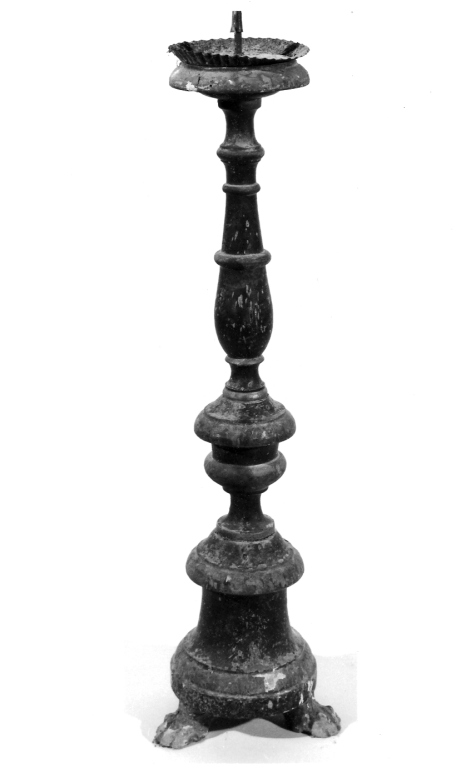 candeliere, serie - ambito laziale (sec. XIX)