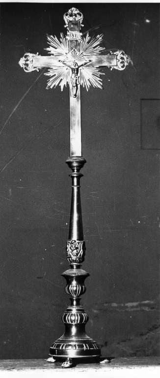 croce d'altare - ambito laziale (sec. XIX)