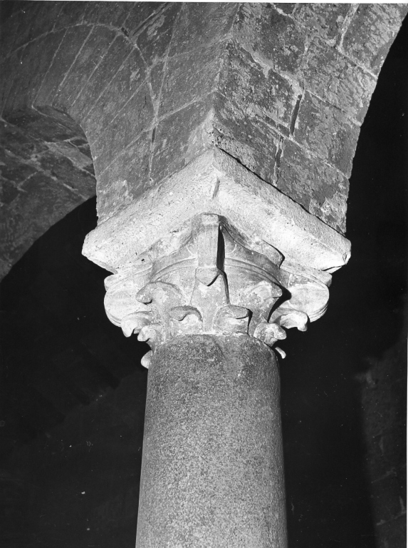 capitello - ambito laziale (prima metà sec. XII)
