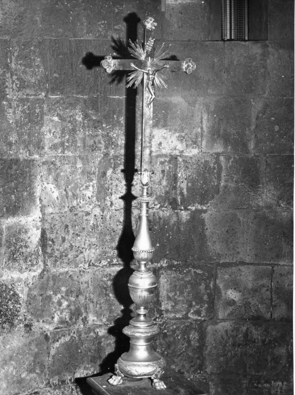 croce d'altare - ambito laziale (sec. XIX)
