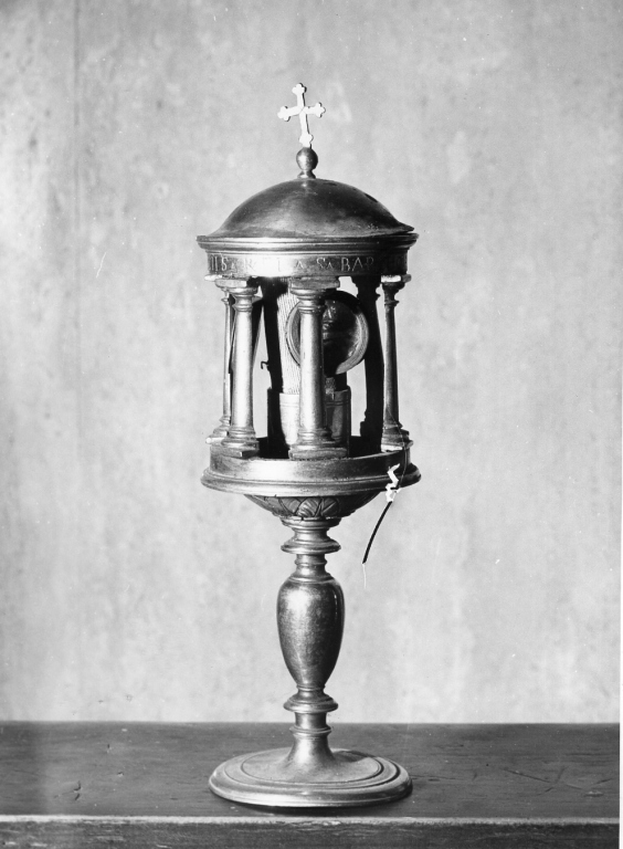 reliquiario - ambito laziale (sec. XIX)