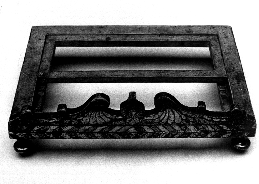 leggio d'altare - ambito laziale (fine/inizio secc. XVII/ XVIII)