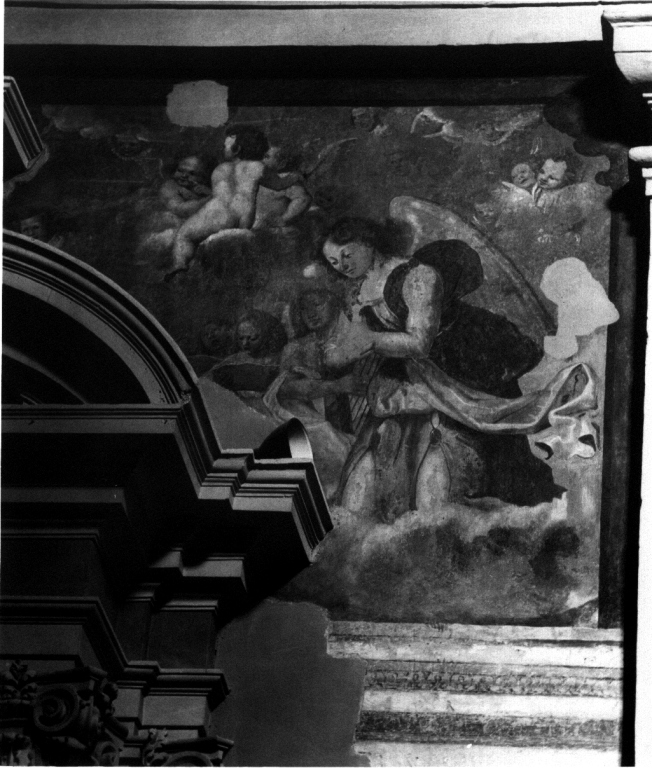 angeli musicanti (dipinto) - ambito laziale (seconda metà sec. XVII)