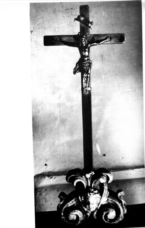 Cristo crocifisso (crocifisso) - ambito laziale (sec. XVIII)