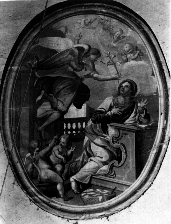 Annunciazione (dipinto) - ambito laziale (prima metà sec. XVII)