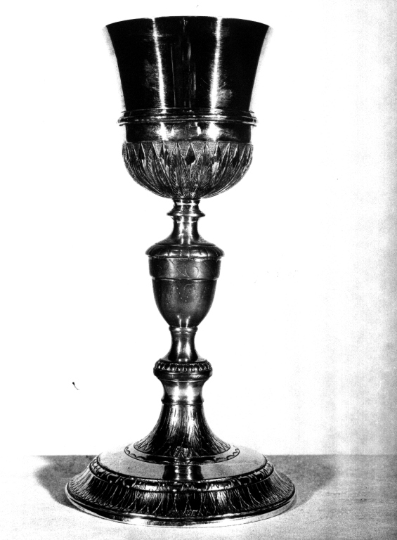 calice - ambito laziale (seconda metà sec. XIX)