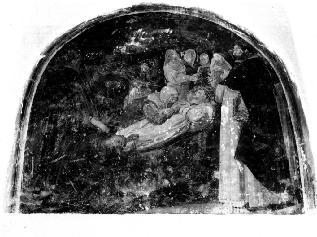 morte della Beata Colomba (dipinto) di Bianchi Giulio (prima metà sec. XVII)