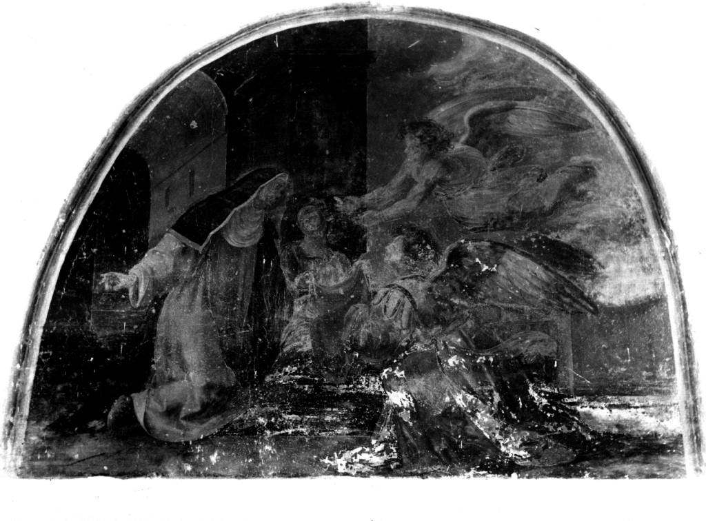 storie della vita della Beata Colomba (dipinto, ciclo) di Manenti Vincenzo, Bianchi Giulio (prima metà sec. XVII)