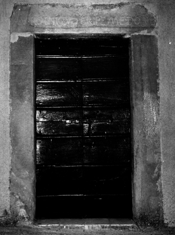 mostra di portale - ambito laziale (sec. XVII)