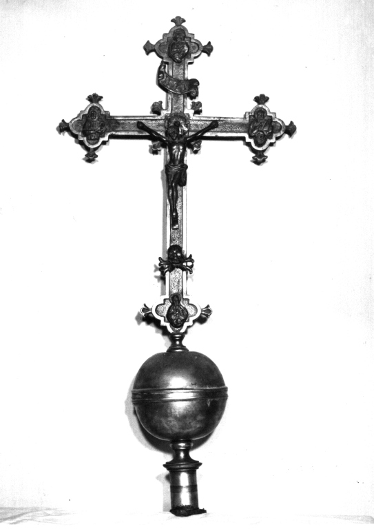 croce processionale - ambito laziale (sec. XIX)