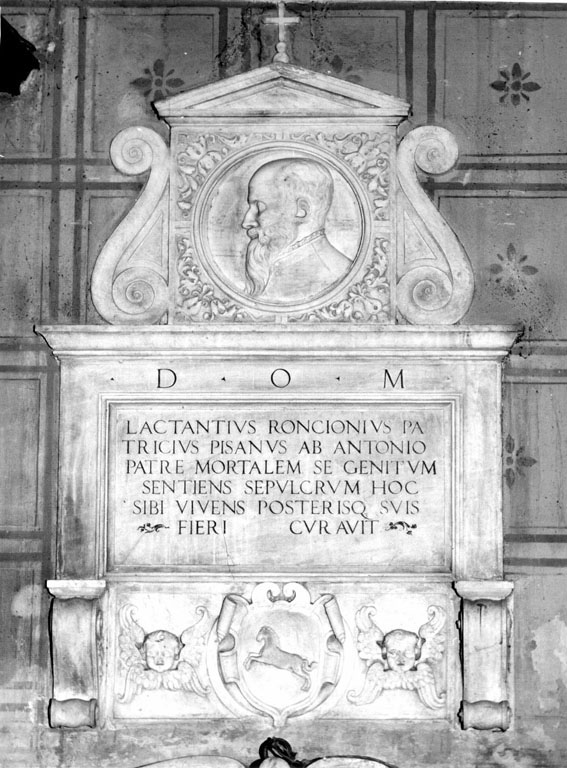 Ritratto di Lattanzio Roncioni (rilievo) - ambito romano (sec. XVI)