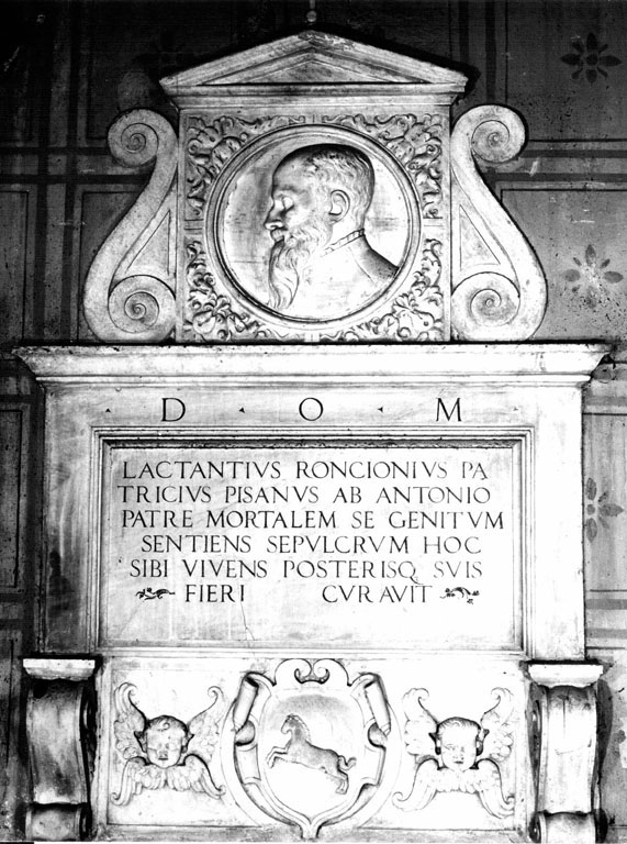 Ritratto di Lattanzio Roncioni (rilievo) - ambito romano (sec. XVI)