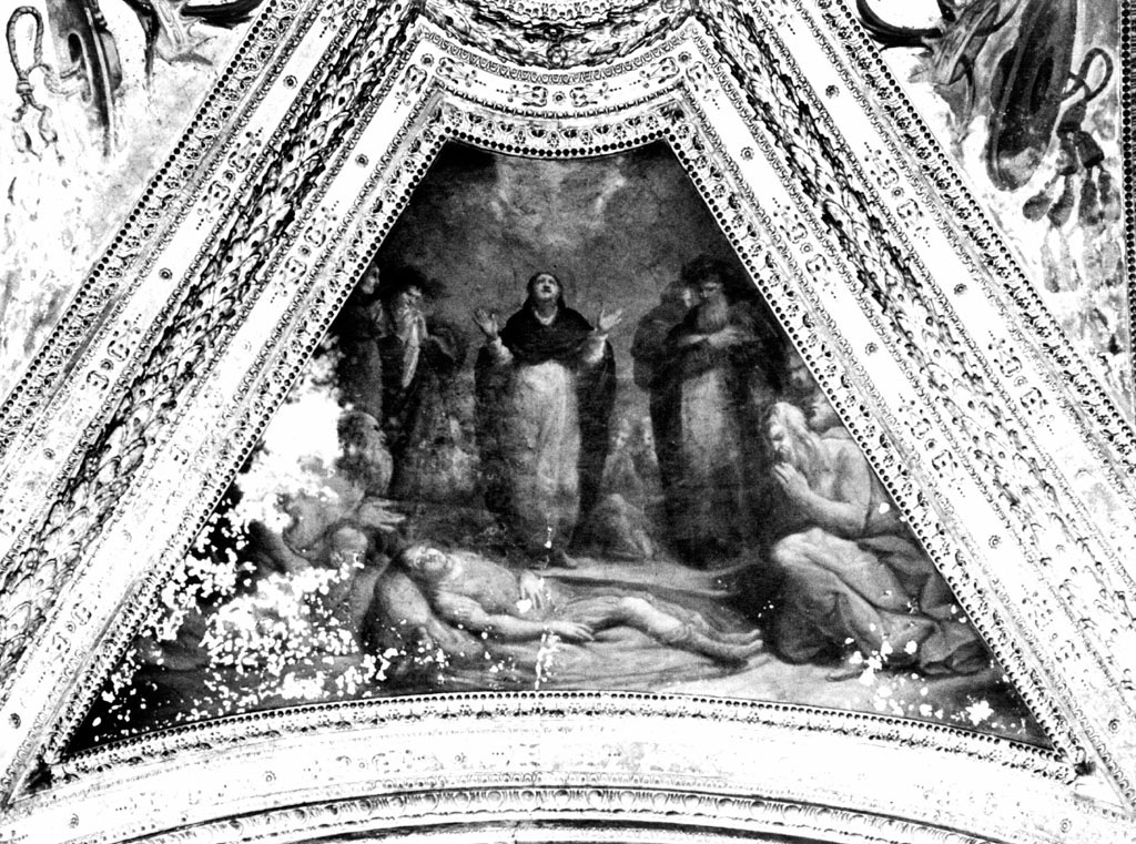 San Domenico resuscita Napoleone Orsini (dipinto) di Celio Gaspare (sec. XVII)