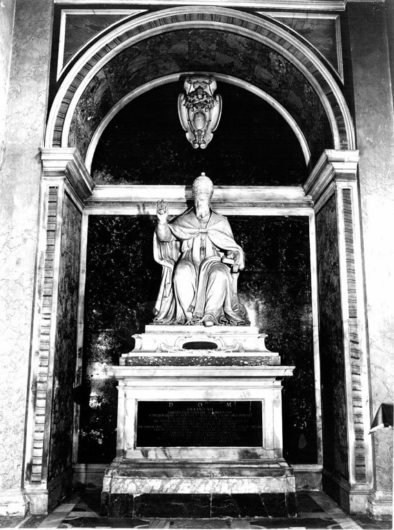 Ritratto di Urbano VII (statua) di Buonvicino Ambrogio (sec. XVII)